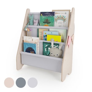 MAMOI® Book shelf for kids, Bookcase for childrens room, Small bookshelf for toddler, Child bookcases and shelves, Furniture for bedroom