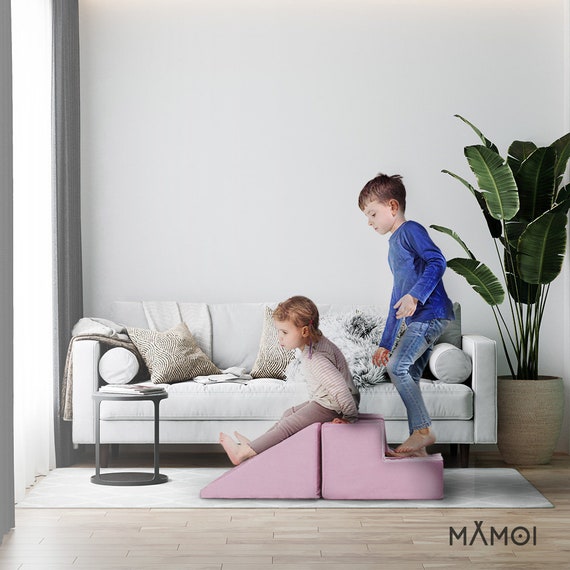 MAMOI® Blocs d'escalade pour bébé Ensemble de jeu en mousse Blocs