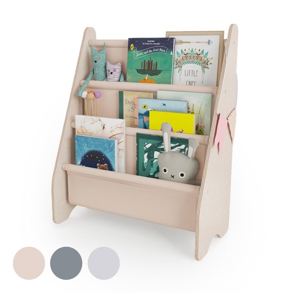 MAMOI® Book shelf for kids, Bookcase for childrens room, Small bookshelf for toddler, Child bookcases and shelves, Furniture for bedroom