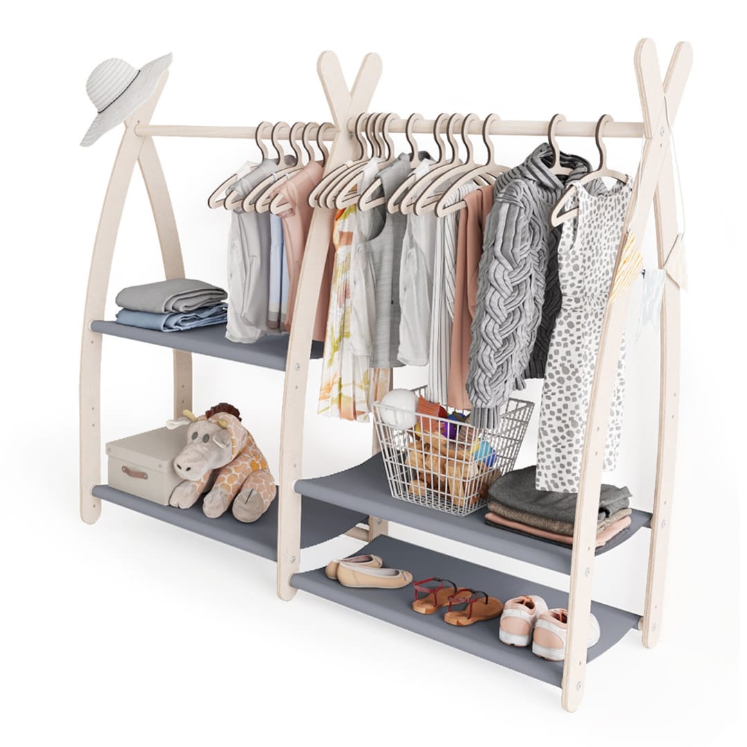 MAMOI® Children Clothes Rail Dressing up Rail for Kids Etsy