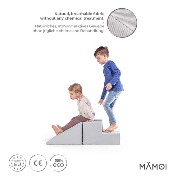 MAMOI® Blocs d'escalade pour bébé Ensemble de jeu en mousse Blocs