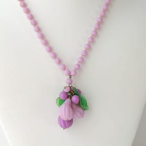 1950s Fruit Salad Bead Necklace
