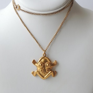 Alva Museum Frog Necklace