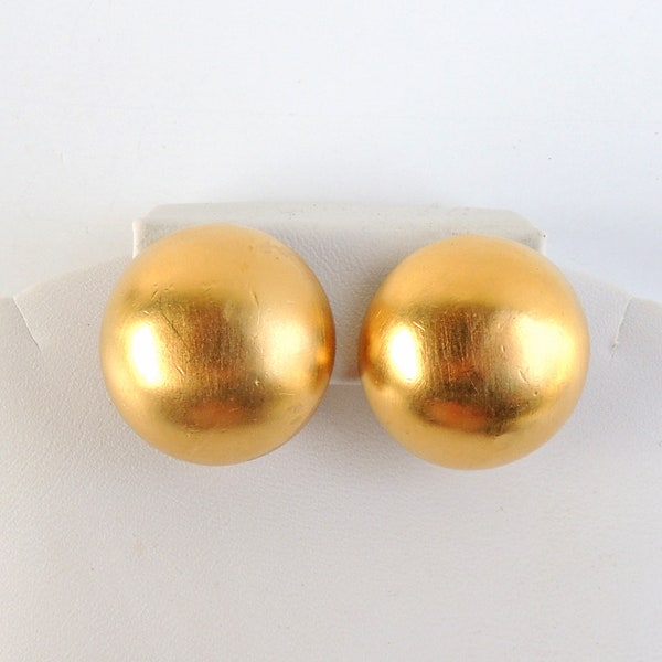 Crown Trifari Clip On Earrings