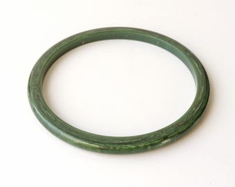 Vintage Marbled Plastic Bangle