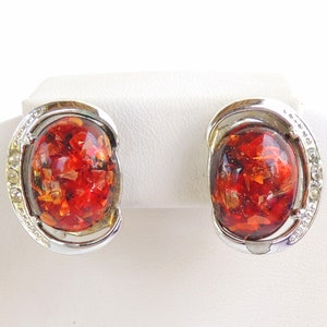 Konfetti Lucite Ohrclips
