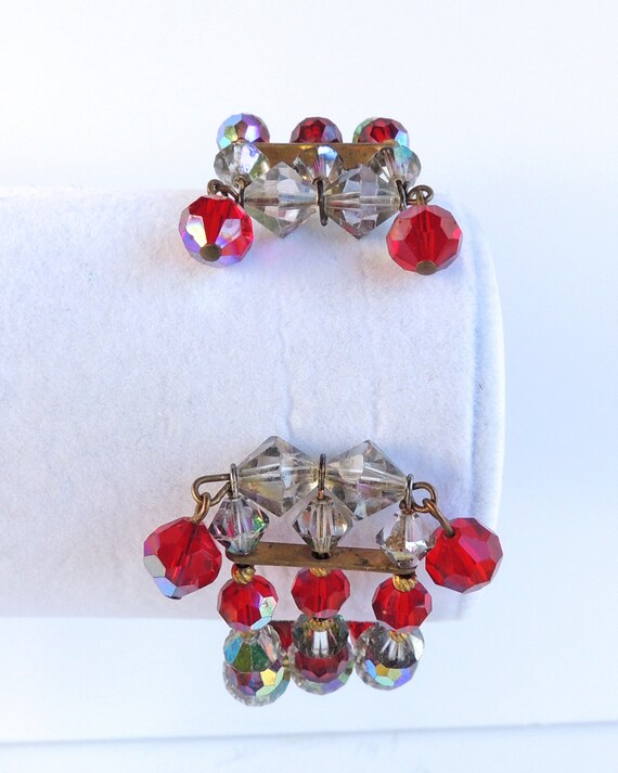 1950s Bead Memory Wire Bracelet - image 4