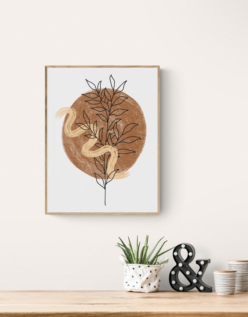 Brown And Gold Leaf Paint Digital Download Print Earth Grounded Abstract Art Art Collectibles Digital Prints Vadel Com