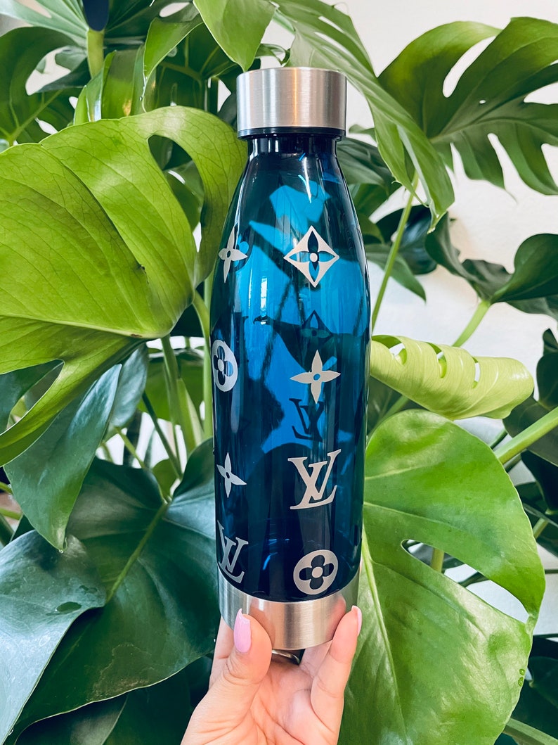 22oz Louis Vuitton Water Bottle skinny water bottle Etsy