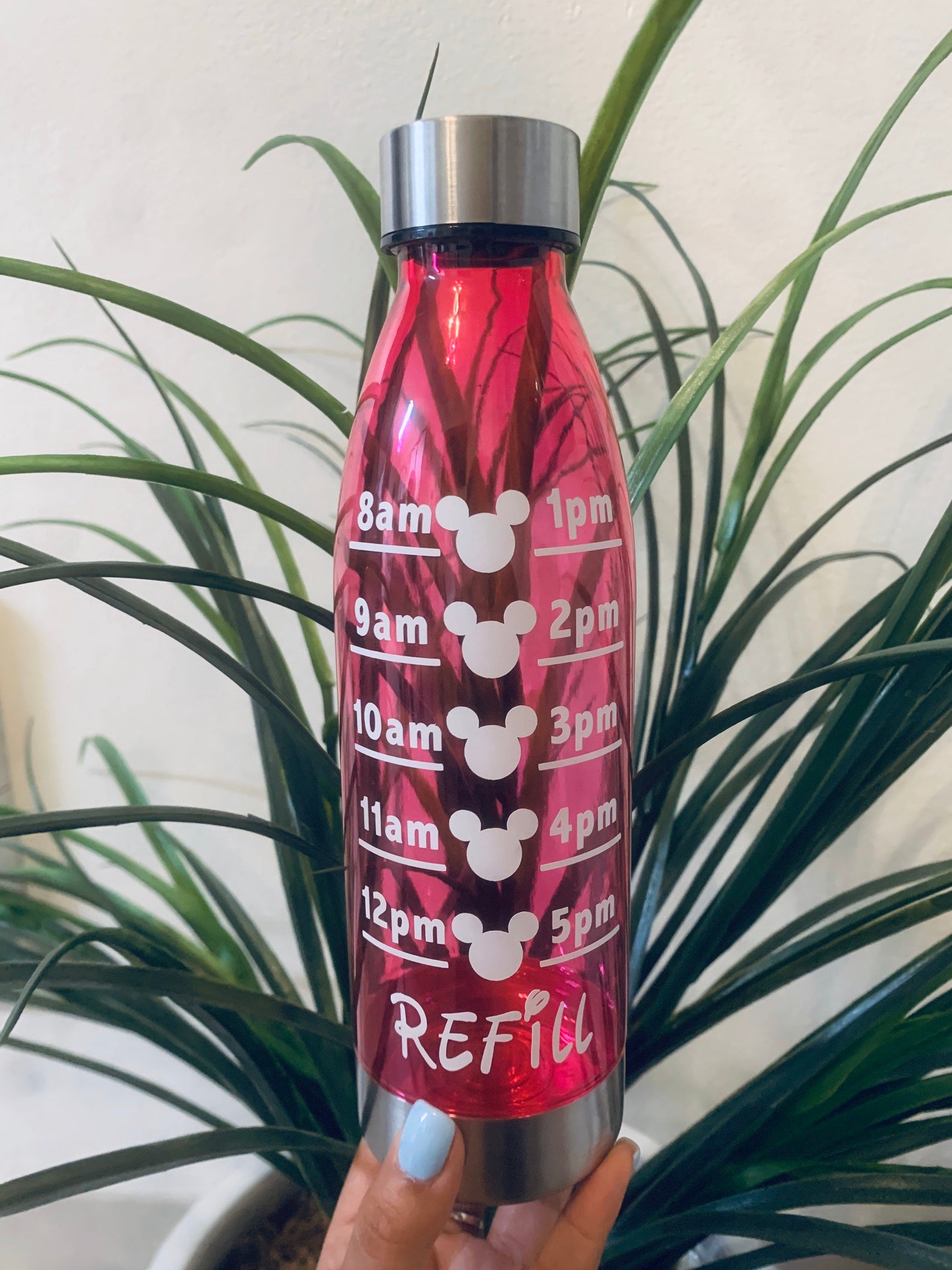 water bottle by the hour