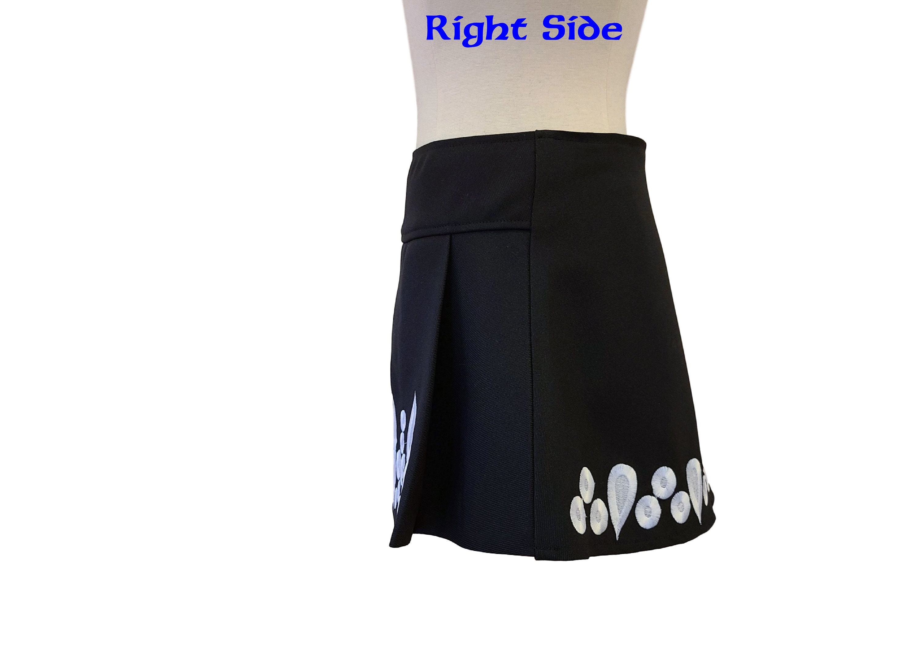 Embroidered Custom Irish Dance Skirt Etsy Polska