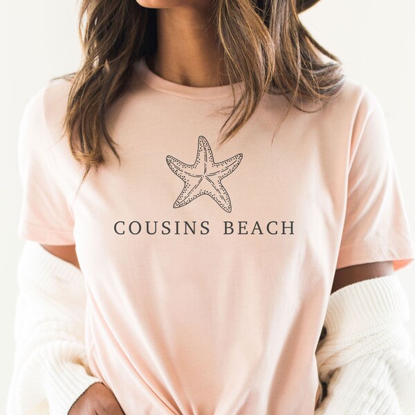 Cousins Beach Shirt, Cousins Beach TShirt, Summer Clothing, Summer Shirt, Beach Vacation Shirt, Beach Tee, Cousins Beach Gift, for her & him