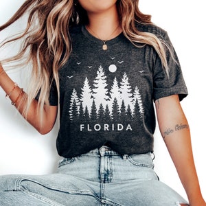 Florida Shirt, Florida TShirt, State of Florida, Vintage Florida Tshirt,Women&#39;s Florida Shirt-Unisex,Florida Vacation,Florida Nature for men