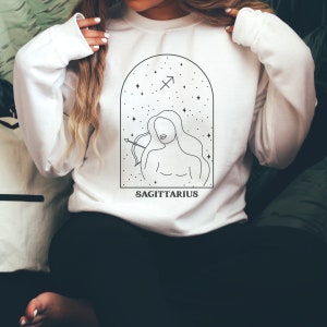 Sagittarius Sweatshirt, Zodiac Gift for Her, Sagittarius for Women/Men, Sagittarius Zodiac Gift, November December Birthday,Sagittarius Sign