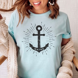 Maine Shirt, Maine T-Shirt, Womens Maine Shirt (Unisex), State of Maine Gift, Maine Vacation, Maine Trip Shirt,Maine Beach Shirt,Maine Ocean