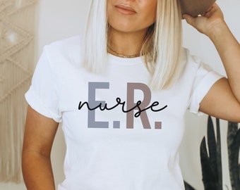 Gift for Nurse, ER Nurse Shirt, Emergency Nurse Shirt, ER Nurse T-Shirt, Nurse Life, Trauma Nurse, Registered Nurse Gift
