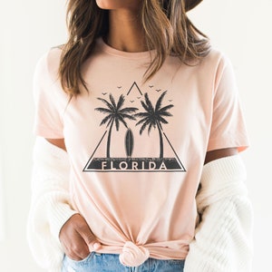 Florida Shirt, Florida TShirt, State of Florida, Vintage Florida Tshirt, Women's Florida Shirt-Unisex,Florida Vacation,Florida Beach Trip