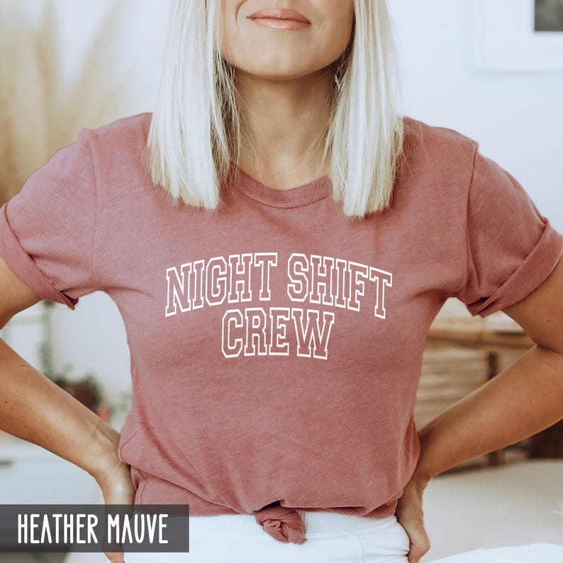 Night Shift Crew T-shirt, Emergency Department, ER Nurse Tech, Night Shift Emergency Medicine, Trauma nurse, Nurse graduation,Emergency Room image 8