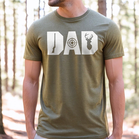 Fathers Day gift for hunting dad, Dad shirt, deer hunting gift, Funny Hunting Shirt, Hunter shirt, Dad Birthday Gift, gift from kids