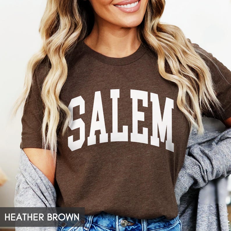 Salem Shirt, Salem Witch Club, Cute Halloween Trick or Treat, Salem Massachusetts, Autumn T-Shirt, Fall Witchy Shirt For Women or men immagine 7
