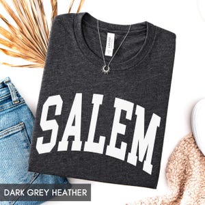 Salem Shirt, Salem Witch Club, Cute Halloween Trick or Treat, Salem Massachusetts, Autumn T-Shirt, Fall Witchy Shirt For Women or men immagine 1