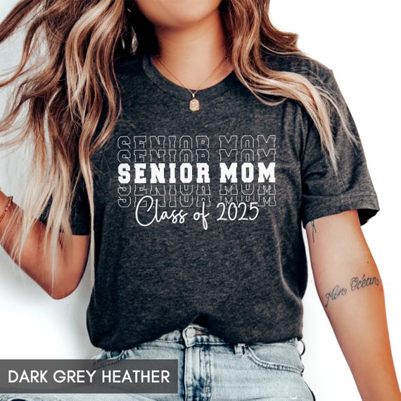 graduation dress for mom 2025 Proud Mom, Dad of a 2025 Graduate Shirt With Custom Photo, Family Matching Graduation Tshirts, Graduation Party Gift, Senior Class of 2025 Tees S main image 1