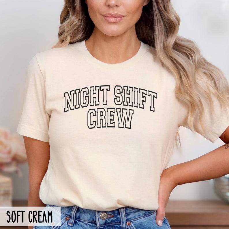 Night Shift Crew T-shirt, Emergency Department, ER Nurse Tech, Night Shift Emergency Medicine, Trauma nurse, Nurse graduation,Emergency Room image 3