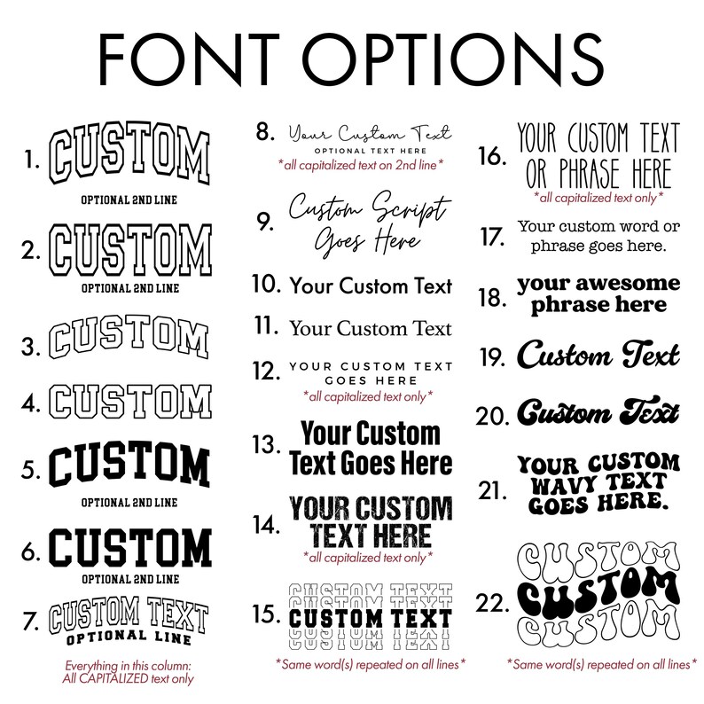 Comfort Colors® CUSTOM Shirt, Boxy fit Short Shirt, Trendy Personalized shirt, Varsity style Design your own tee, Custom logo phrase tshirt image 2
