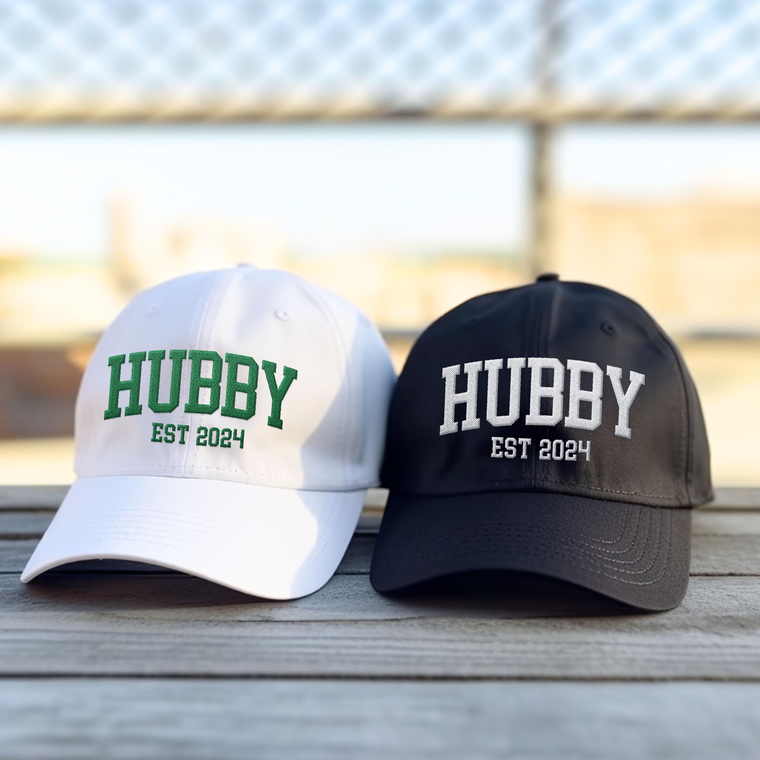 Est 2026 Embroidered Couples Baseball Cap Adjustable Unisex Mom and Dad Hats for Women Men, Couples Pregnancy Gifts  main image 2