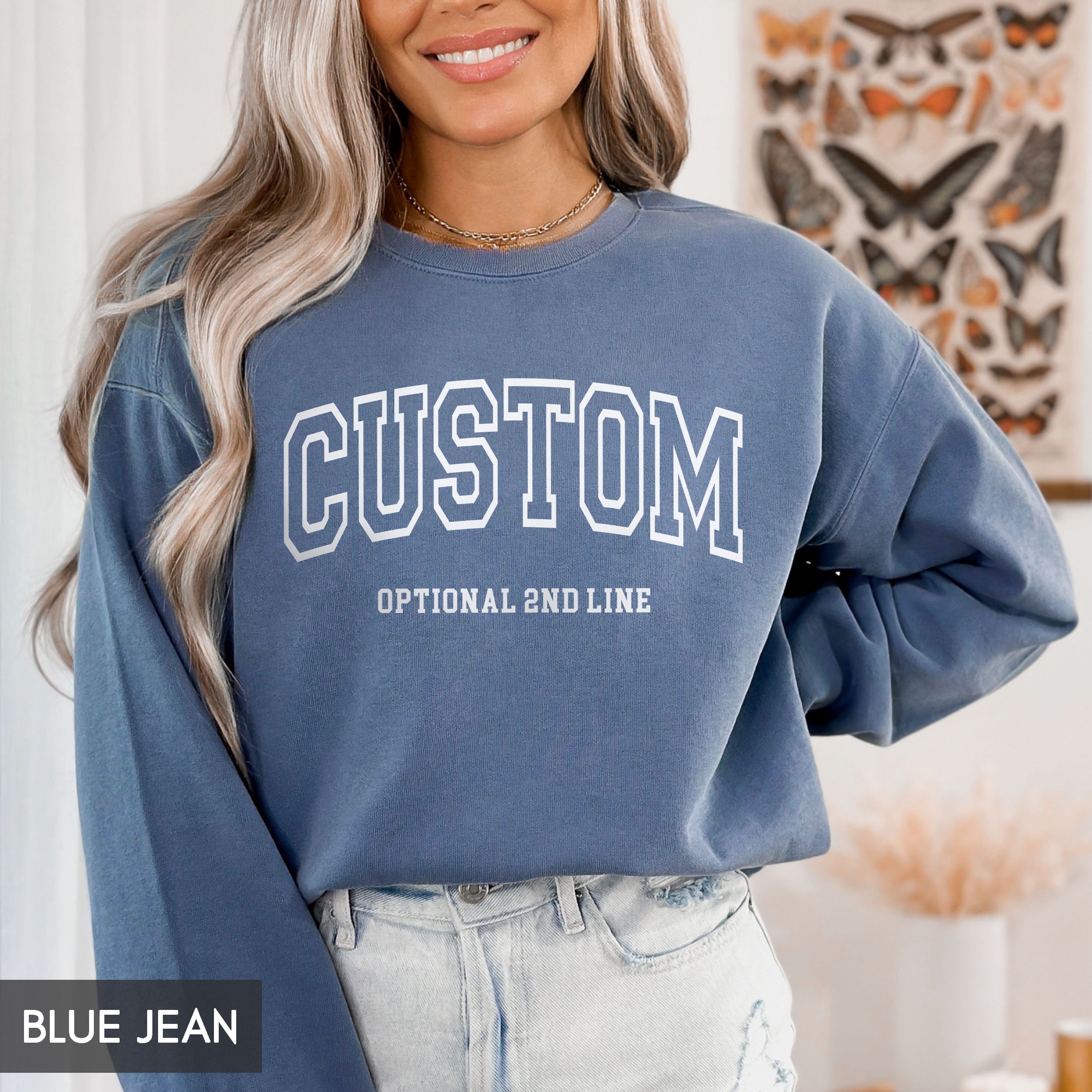 Design Your Own Crewneck Etsy