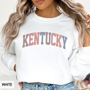 Kentucky Sweatshirt, KY Crewneck, State of Kentucky Gift for him or her, Retro Kentucky Hoodie, Family Vacation Travel Outfit (Spring)