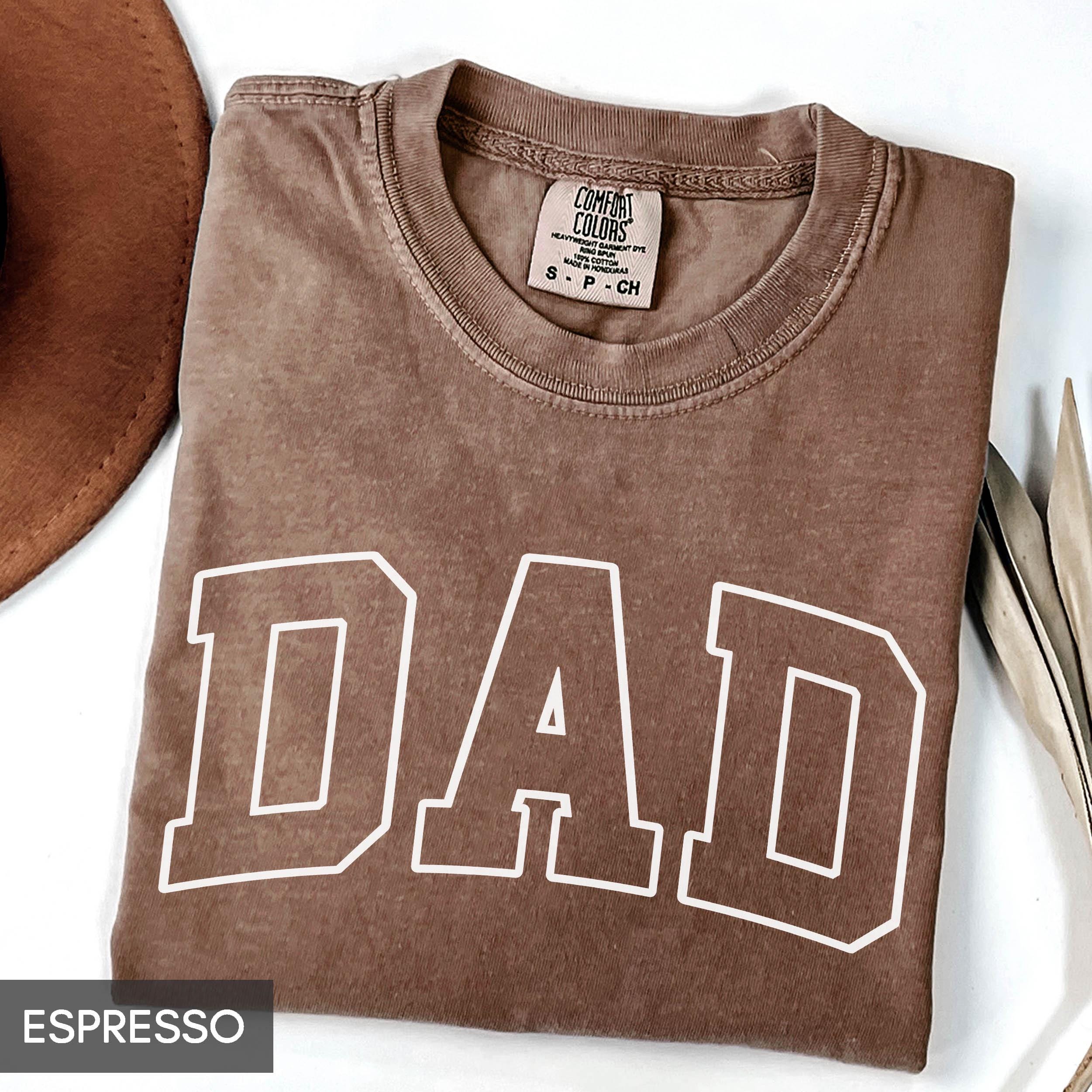 Comfort Colors Dad Shirt, Fathers Day Gift for him, First time Daddy