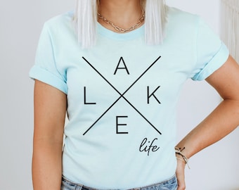 Lake Life Shirt, Lake Vacation Shirt, Lake Shirt, Lake Vibes, Boat Shirt, Funny Lake Shirt, Life Is Better At The Lake, Cute Summer Shirt