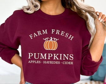 Hey Punkin Sweatshirt SIMPLY SOUTHERN, CREW NECK SWEATSHIRT HEY