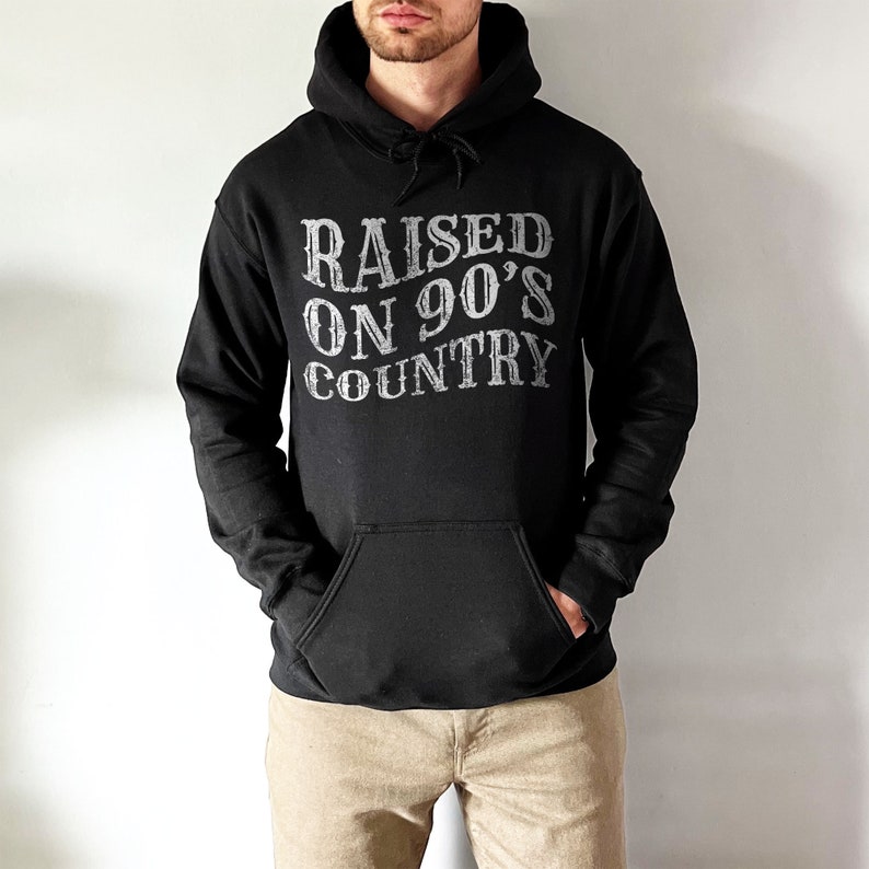 Raised on 90s Country, Country Music Sweatshirt, Country Girl Gift, 90s Crewneck, Country Western Concert Sweatshirt, Rodeo hoodie image 8