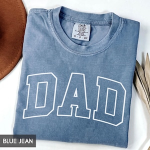 Comfort Colors® Dad Shirt, Fathers Day Gift for him, First time Daddy
