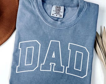 Comfort Colors® Dad Shirt, Fathers Day Gift for him, First time Daddy