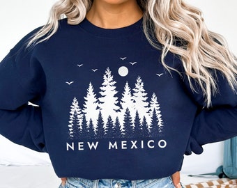 New Mexico Sweatshirt, New Mexico Crewneck, Cute New Mexico Shirt, State of New Mexico, Outdoor Hoodie, New Mexico Gift, New Mexico Hoodie
