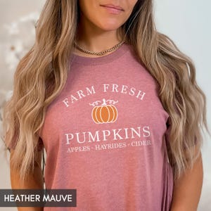 Fall Shirt, Fall Pumpkin Shirt, Fall Clothing, Fall T-Shirt, Pumpkin Patch, Hello Pumpkin, Autumn Shirt, Cute Fall Shirt For Women, Men image 7