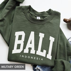 Bali Indonesia Sweatshirt, Family Vacation Hoodie, Bali Travel Souvenir, Bali Group Matching Crewnecks, Girls Trip for women or men