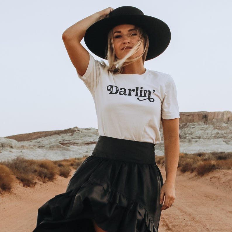 Darlin' Shirt, Country Shirt, Western Shirt, Southern Shirt, Country Music Shirt, Texas Tee, Country Girl, Southern Woman, Concert Shirt image 1