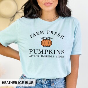 Fall Shirt, Fall Pumpkin Shirt, Fall Clothing, Fall T-Shirt, Pumpkin Patch, Hello Pumpkin, Autumn Shirt, Cute Fall Shirt For Women, Men image 5