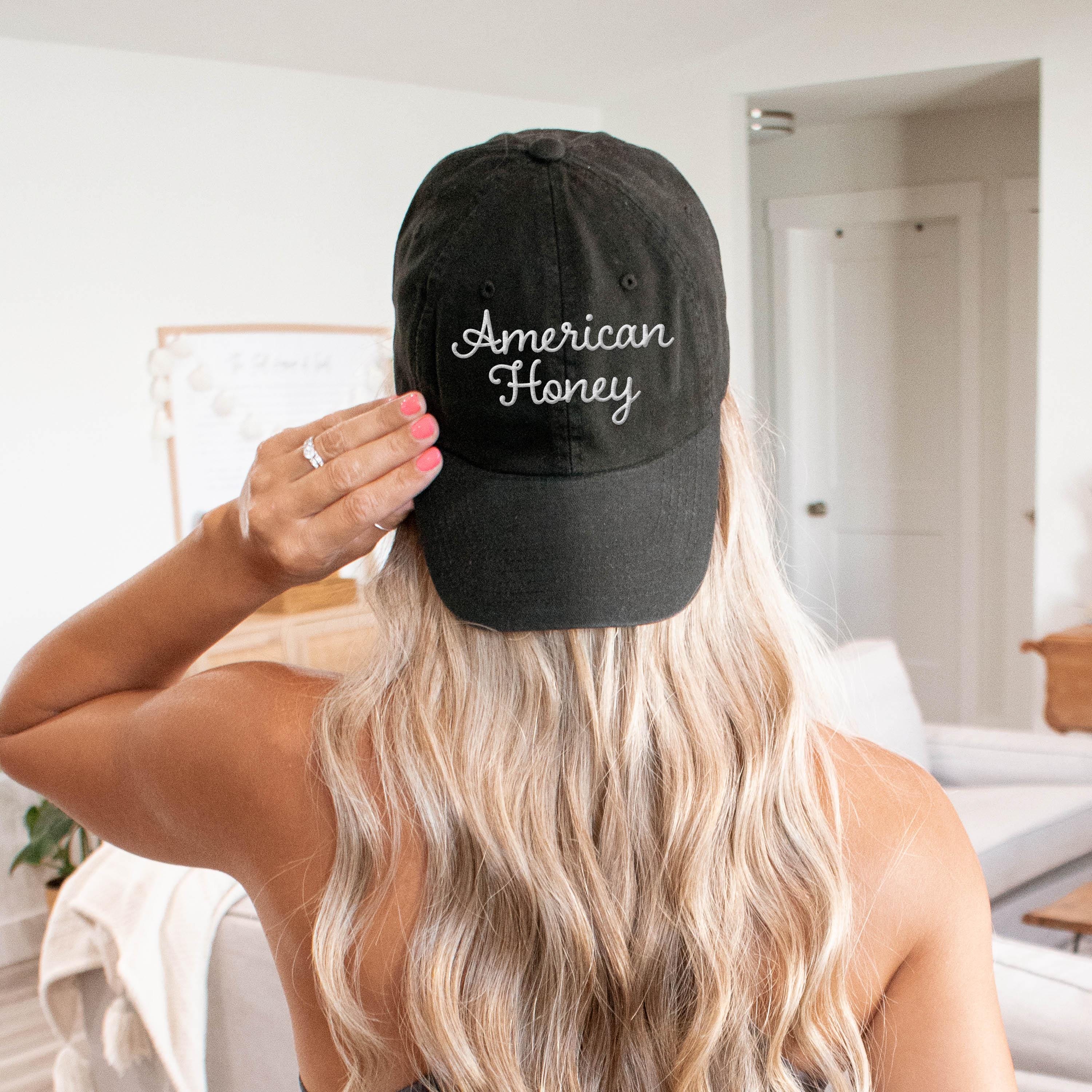 American Honey, Patriotic July 4 Hat for Her (mens Fit  display picture 2
