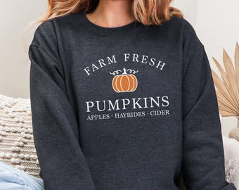 Fall Sweatshirt Women, Fall Sweater, Fall Pumpkin Sweatshirt, Fall Shirt, Pumpkin Patch, Hello Pumpkin, Autumn, Halloween For Women, For Men