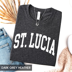 St. Lucia Shirt, Family Vacation t-shirts, St. Lucia Travel Souvenir, St. Lucia Group Matching tees, Girls Trip tee for women or men