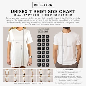 a man wearing a white tshirt with measurements