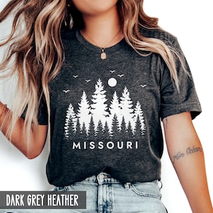 Missouri Shirt, Missouri T-Shirt, Womens Missouri Shirt (Unisex), State of Missouri Gift, Missouri Vacation Tee, Missouri Nature Shirt