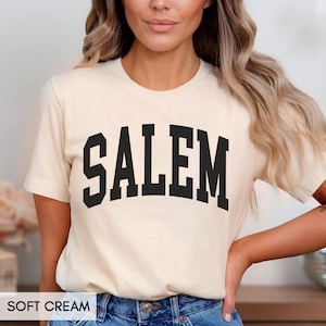 Salem Shirt, Salem Witch Club, Cute Halloween Trick or Treat, Salem Massachusetts, Autumn T-Shirt, Fall Witchy Shirt For Women or men immagine 2