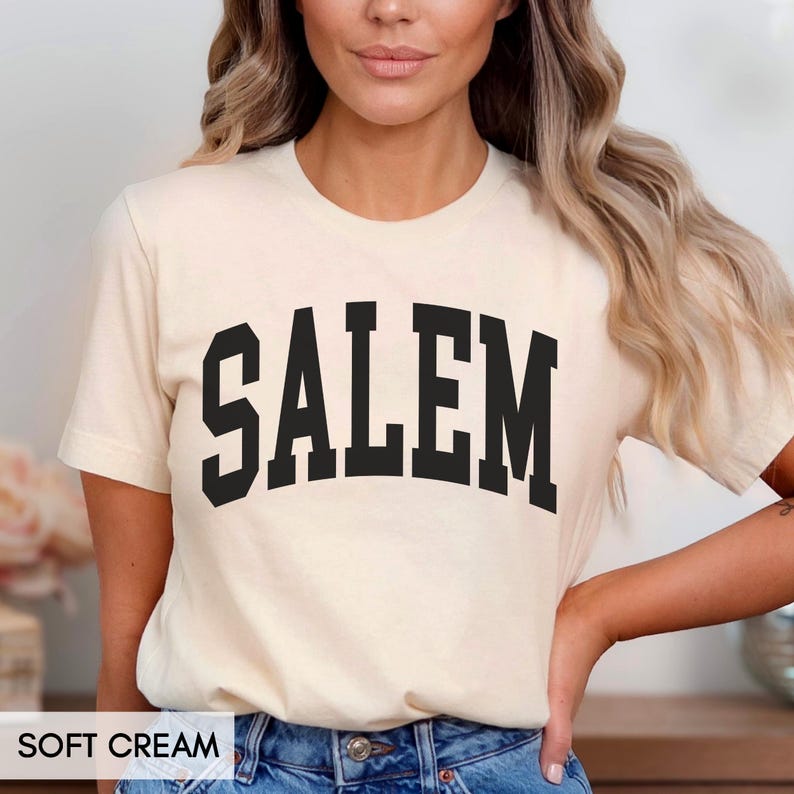 Salem Shirt, Salem Witch Club, Cute Halloween Trick or Treat, Salem Massachusetts, Autumn T-Shirt, Fall Witchy Shirt For Women or men immagine 2