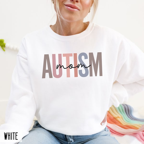 Autism Shirt, Autism mom Sweatshirt, Autism Mama, Gift for Autism Mom, Autism Awareness Sweatshirt, Neuro Diverse Crewneck for Mom